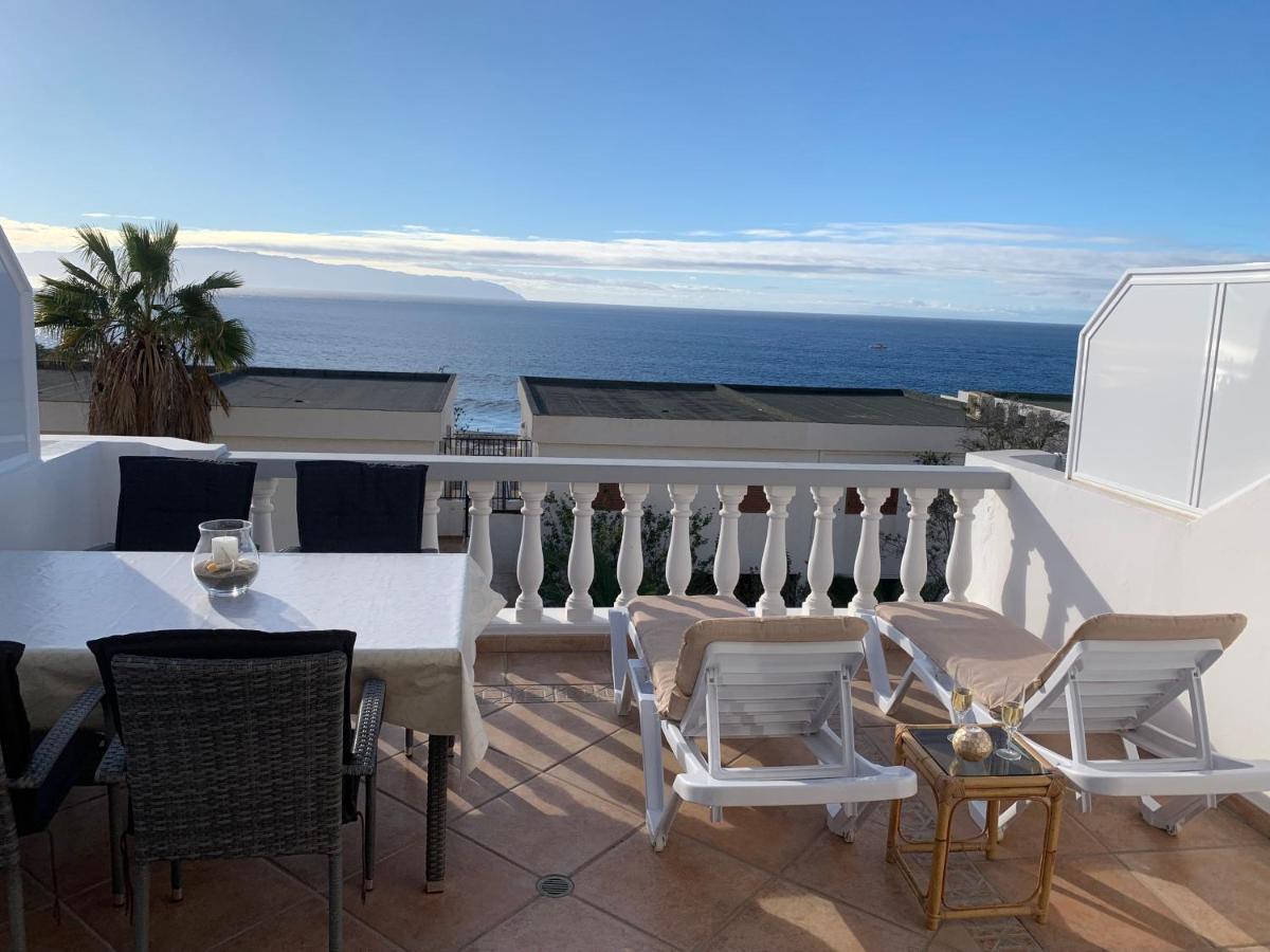 Ocean Pearl, Luxurioeses Haus, Meerblick, Grosse Sonnenterrasse, Teneriffa Sued, Los Gigantes, 600M Zum Strand, 200M Zum Ort, Ruhig Acantilado de los Gigantes Екстер'єр фото
