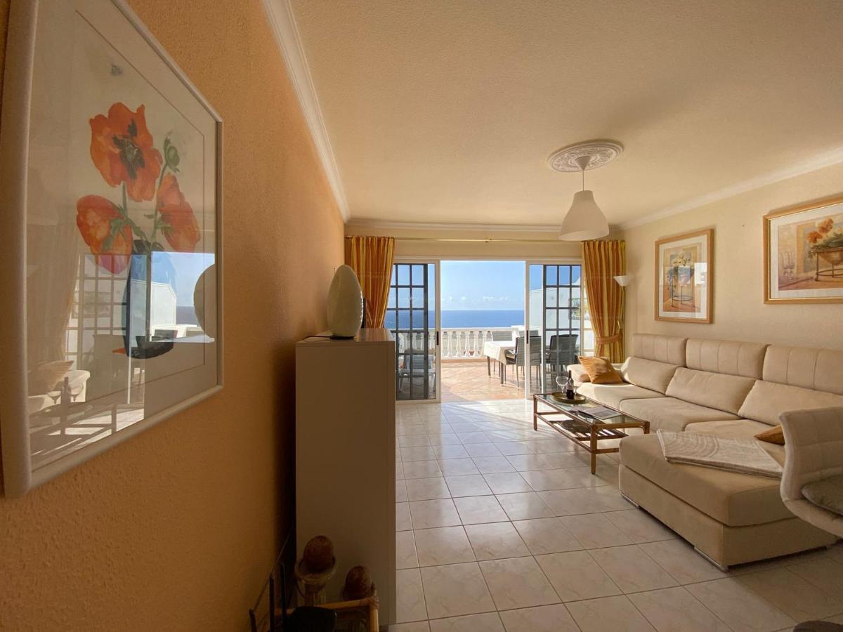 Ocean Pearl, Luxurioeses Haus, Meerblick, Grosse Sonnenterrasse, Teneriffa Sued, Los Gigantes, 600M Zum Strand, 200M Zum Ort, Ruhig Acantilado de los Gigantes Екстер'єр фото