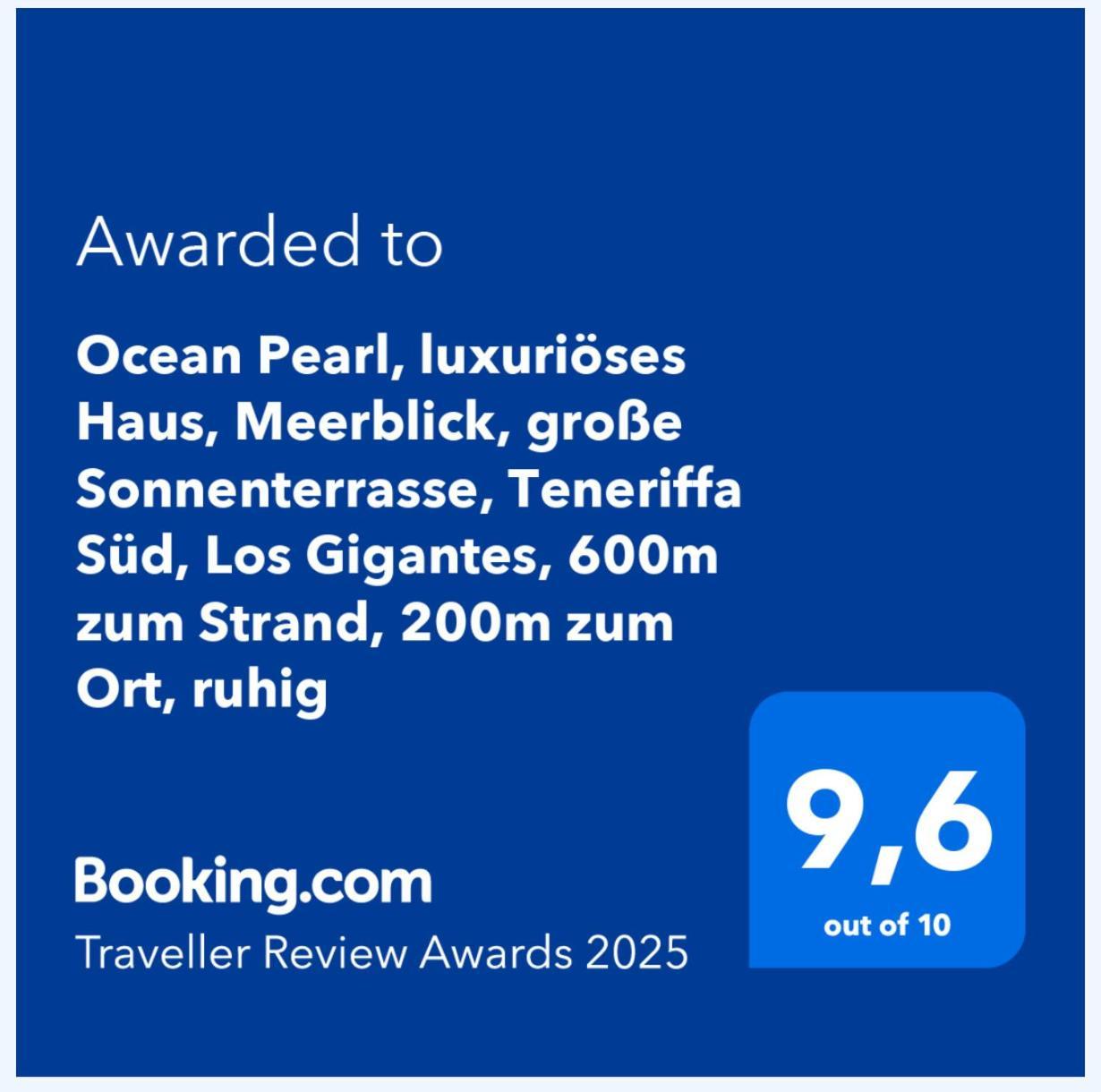 Ocean Pearl, Luxurioeses Haus, Meerblick, Grosse Sonnenterrasse, Teneriffa Sued, Los Gigantes, 600M Zum Strand, 200M Zum Ort, Ruhig Acantilado de los Gigantes Екстер'єр фото